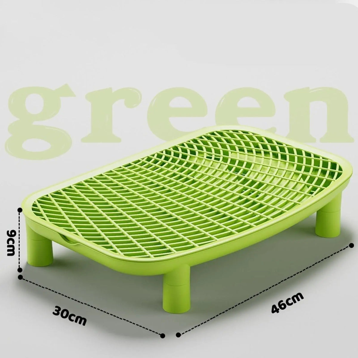 Cat Litter Box Ramp with Litter-Trapping Mesh