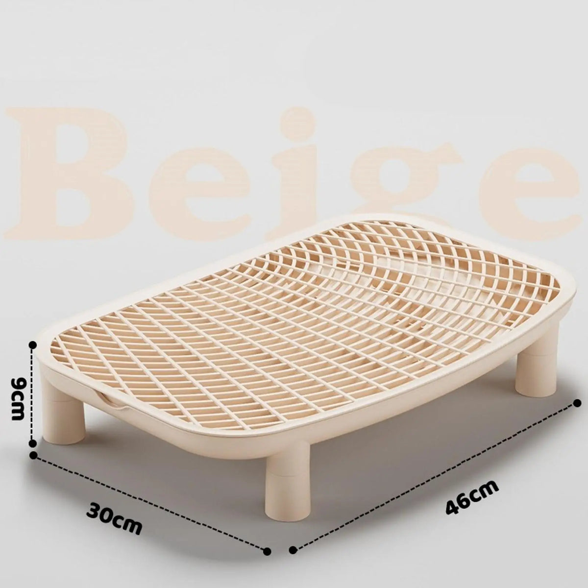 Cat Litter Box Ramp with Litter-Trapping Mesh