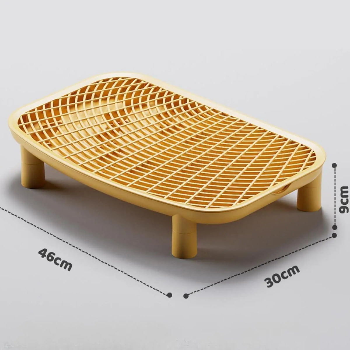 Cat Litter Box Ramp with Litter-Trapping Mesh