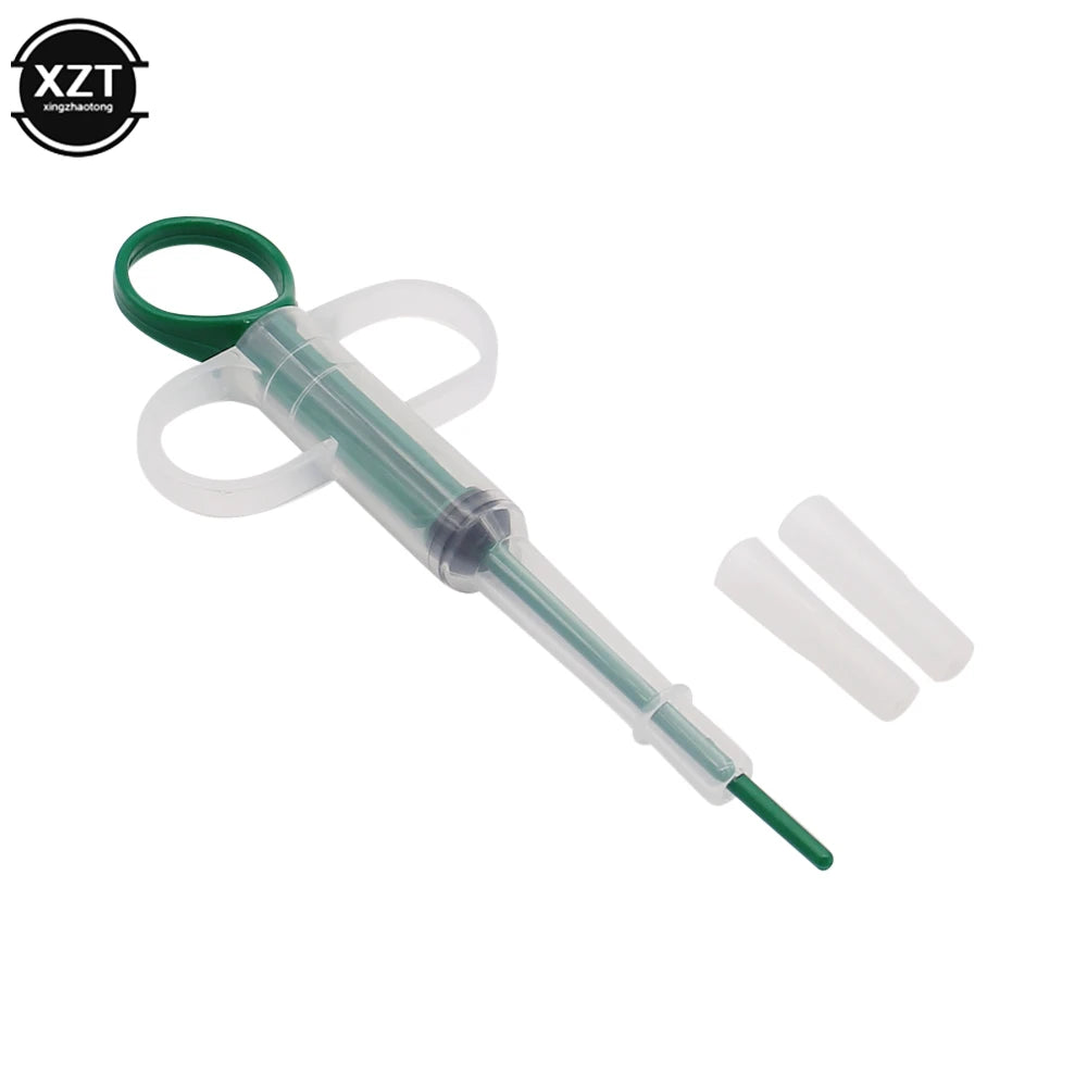 Pet Pill Dispenser & Medicine Syringe for Dogs & Cats – Tablet Gun, Puppy Feeder Kit