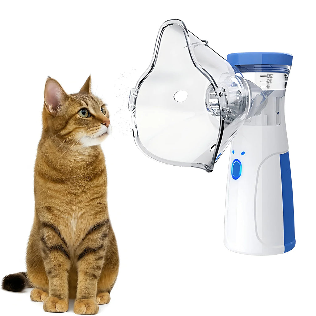 Pet Asthma Inhaler & Nebulizer for Dogs, Cats, Birds, Snakes, Rats & More – Respiratory Relief