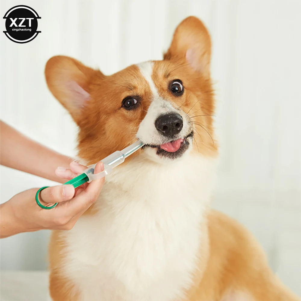 Pet Pill Dispenser & Medicine Syringe for Dogs & Cats – Tablet Gun, Puppy Feeder Kit