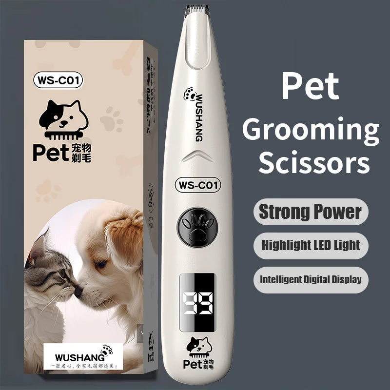 Rechargeable Pet Grooming Trimmer