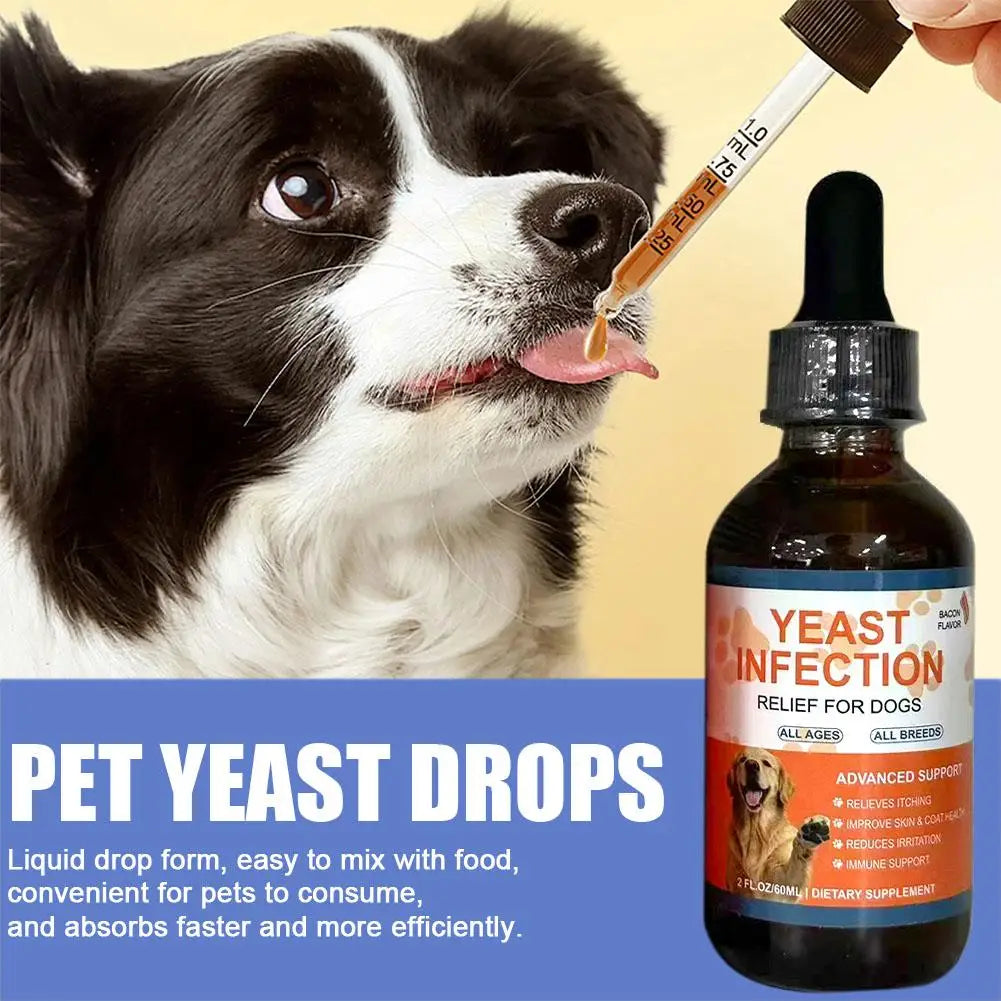 Herbal Skin & Coat Care Drops for Dogs – 3 Gentle Formulas, 60ml