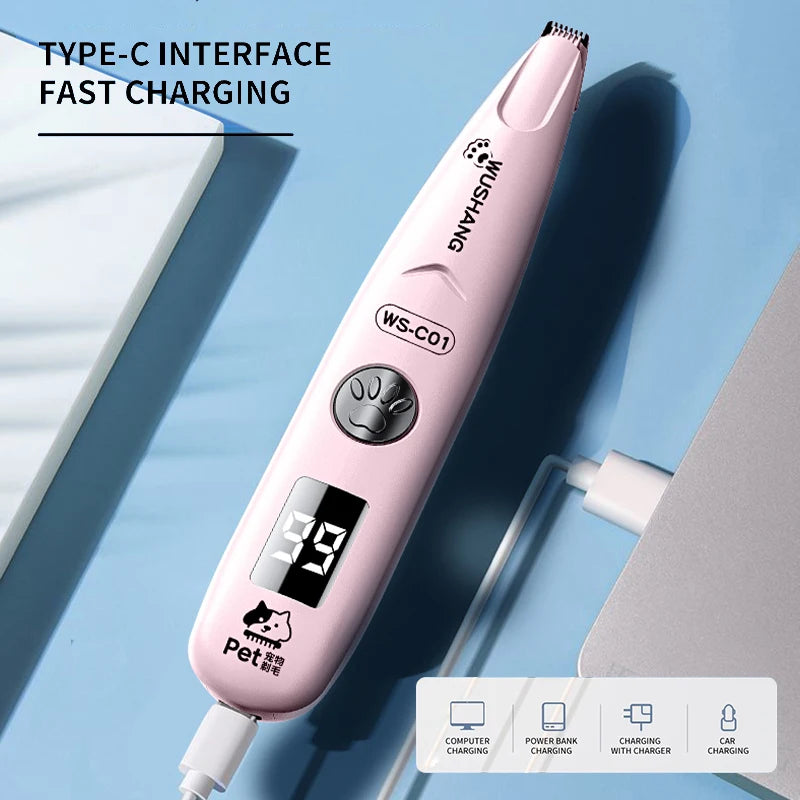 Rechargeable Pet Grooming Trimmer