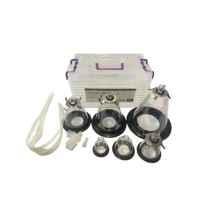 Pet Breathing Mask & Oxygen Inhalation Kit – Dogs, Cats, Birds & Small Animals, Veterinary Use