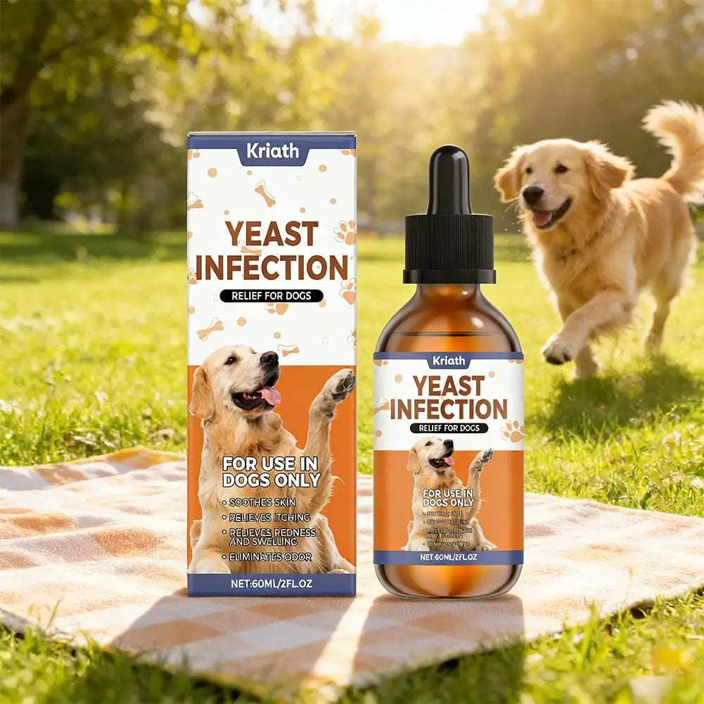 Herbal Skin & Coat Care Drops for Dogs – 3 Gentle Formulas, 60ml
