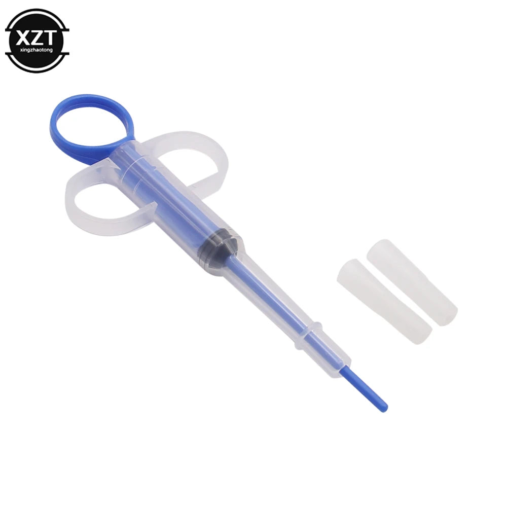 Pet Pill Dispenser & Feeding Syringe for Dogs & Cats