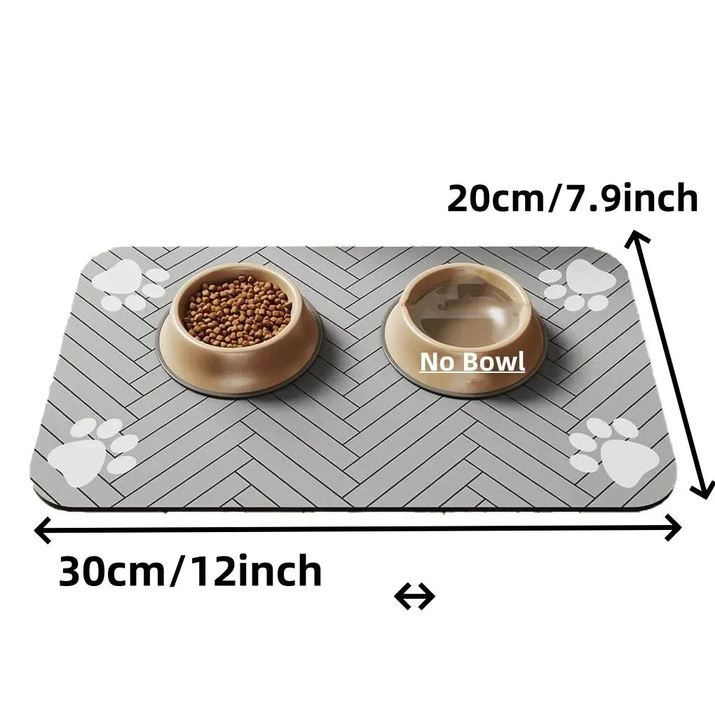 Pet Feeding Mat for Dogs & Cats