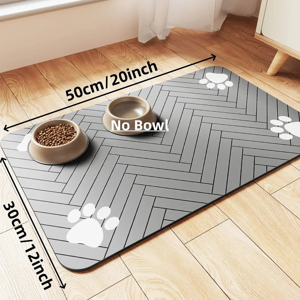 Pet Feeding Mat for Dogs & Cats