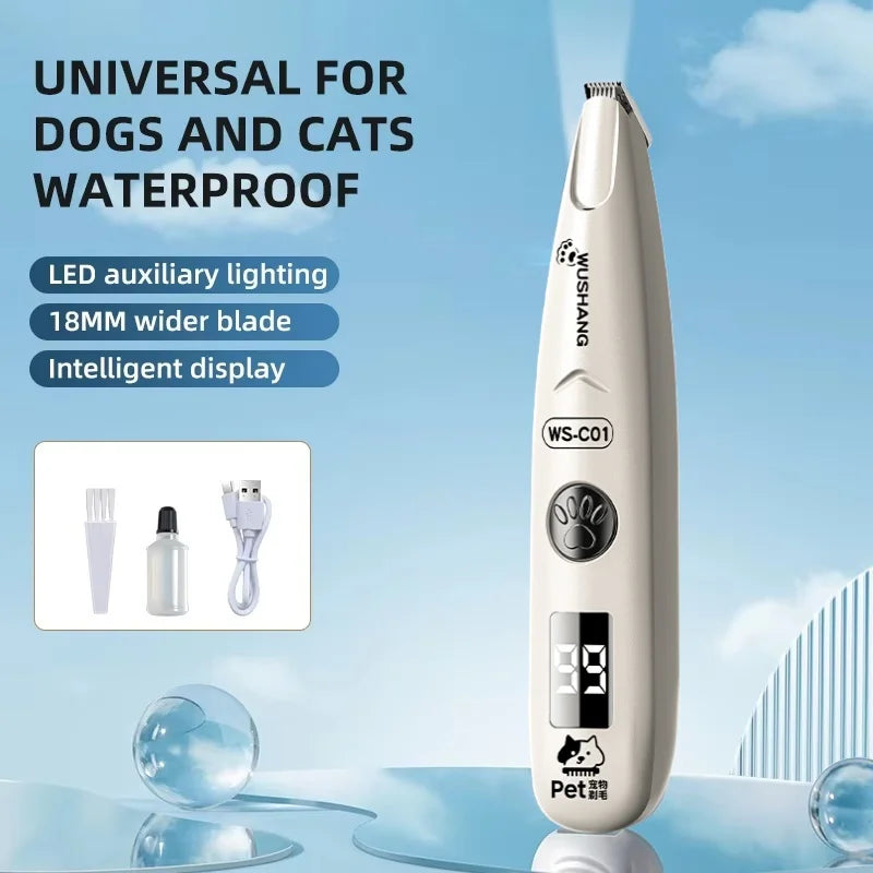 Rechargeable Pet Grooming Trimmer