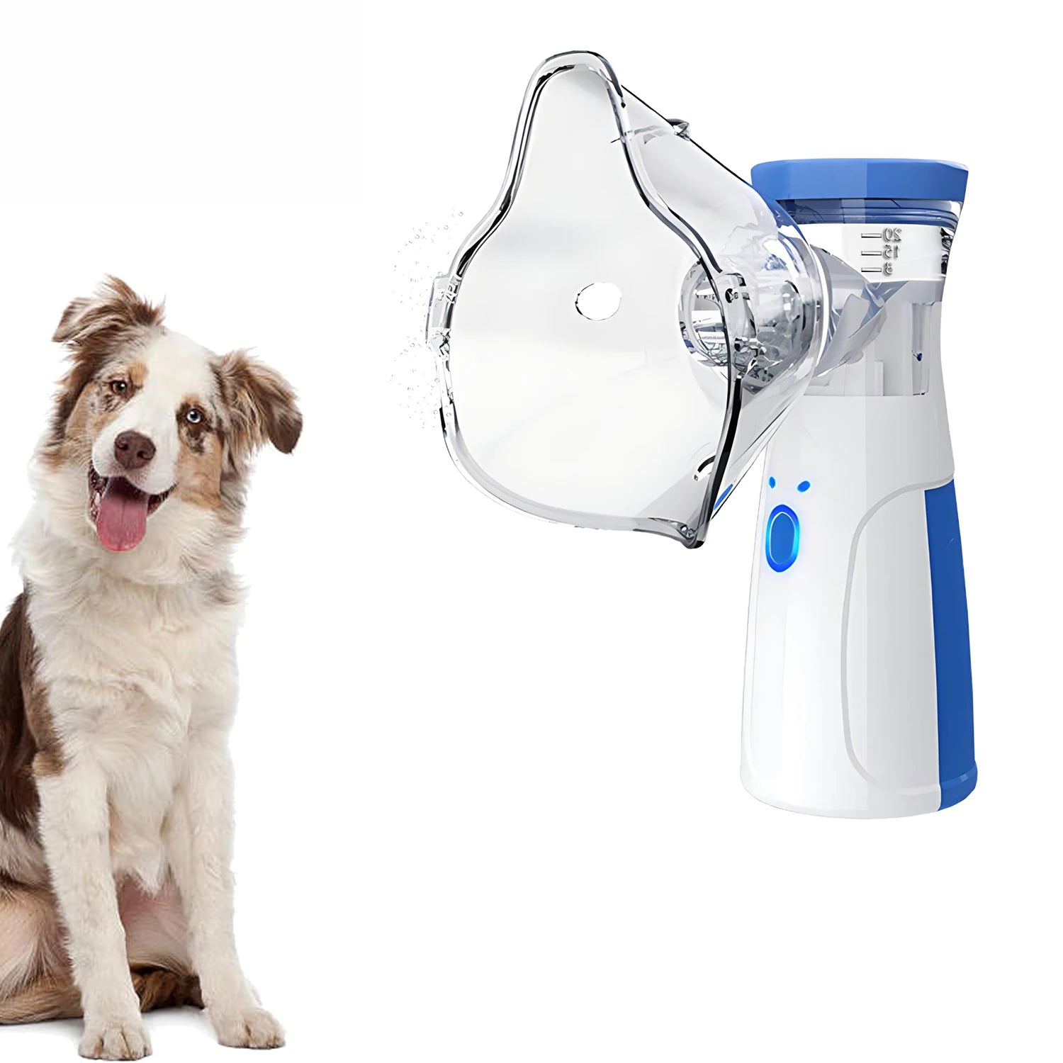 Pet Asthma Inhaler & Nebulizer for Dogs, Cats, Birds, Snakes, Rats & More – Respiratory Relief