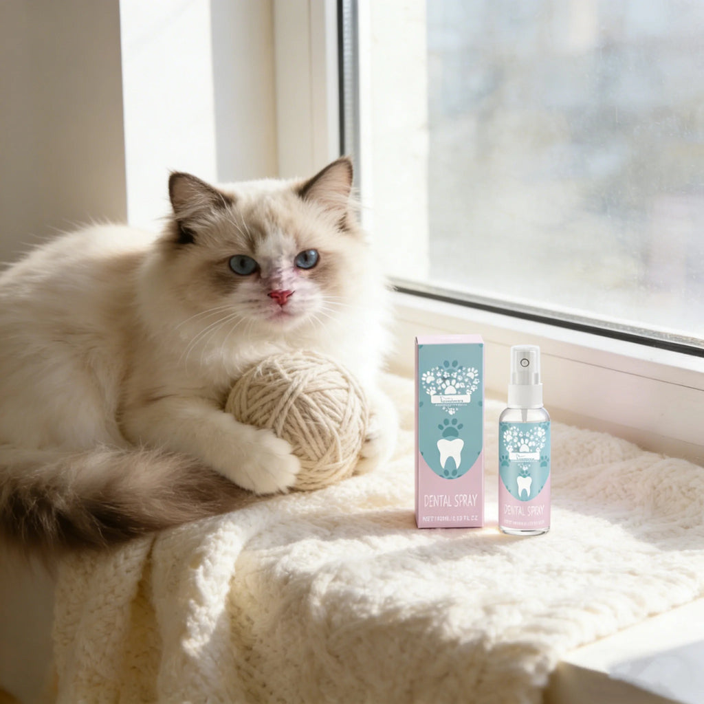 Pet Oral Care Spray for Dogs & Cats – Deep Cleaning, Fresh Breath, Teeth & Gum Care