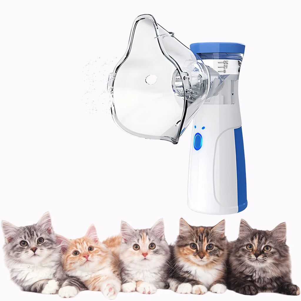 Pet Asthma Inhaler & Nebulizer for Dogs, Cats, Birds, Snakes, Rats & More – Respiratory Relief